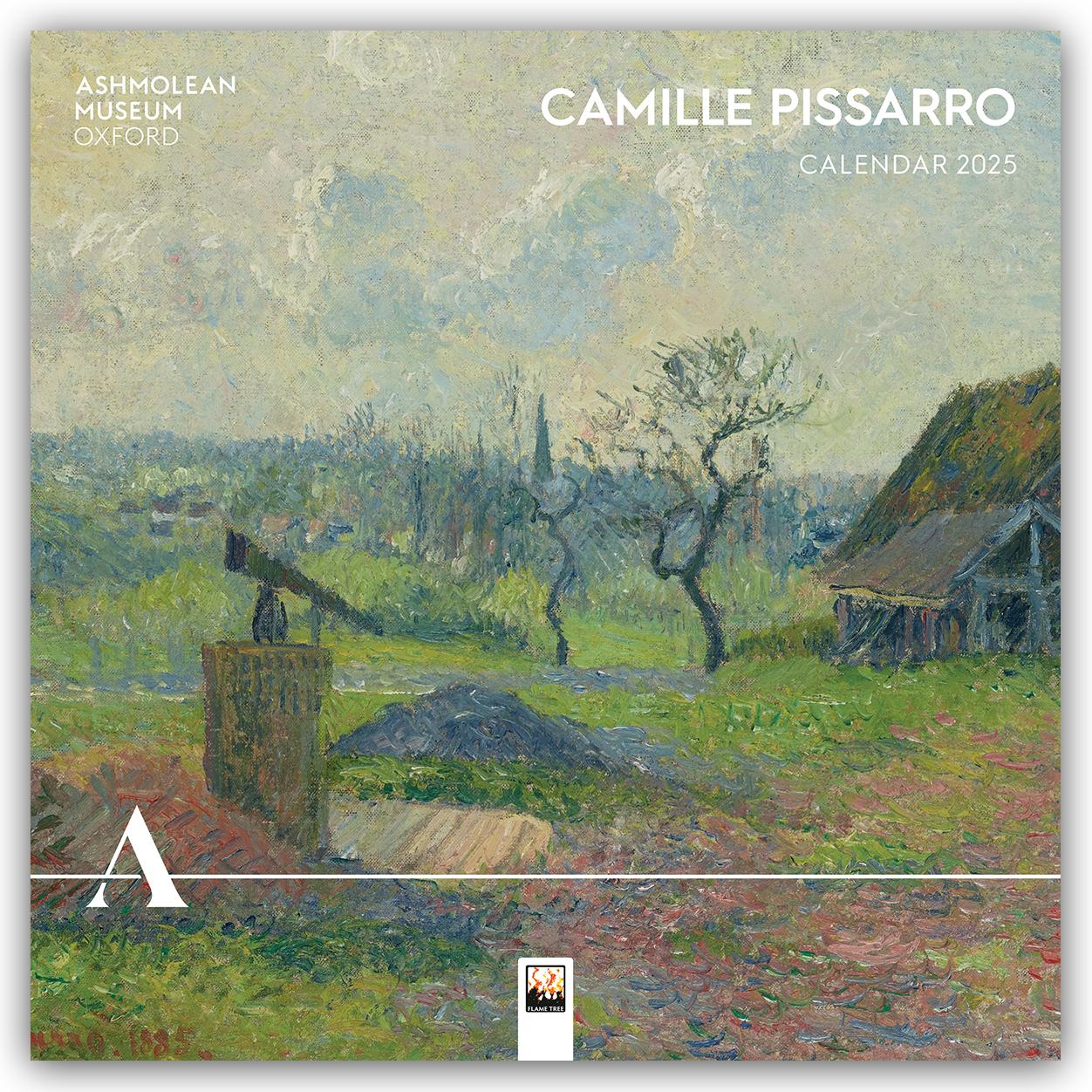 Ashmolean Museum: Camille Pissarro Wall Calendar 2025 (Art Calendar)