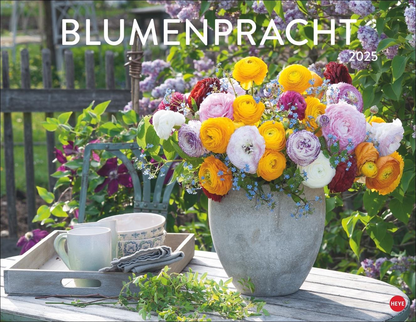 Blumenpracht Posterkalender 2025