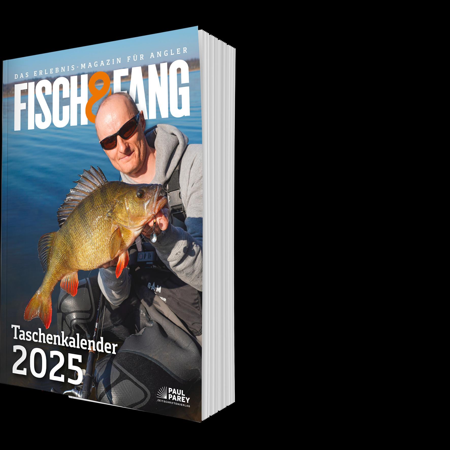 Taschenkalender FISCH UND FANG 2025