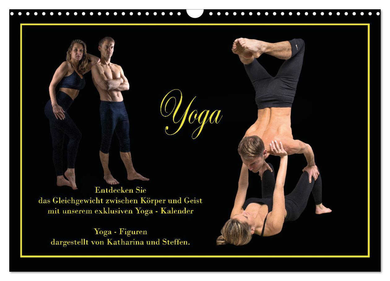 Yoga - Asana (Wandkalender 2025 DIN A3 quer), CALVENDO Monatskalender