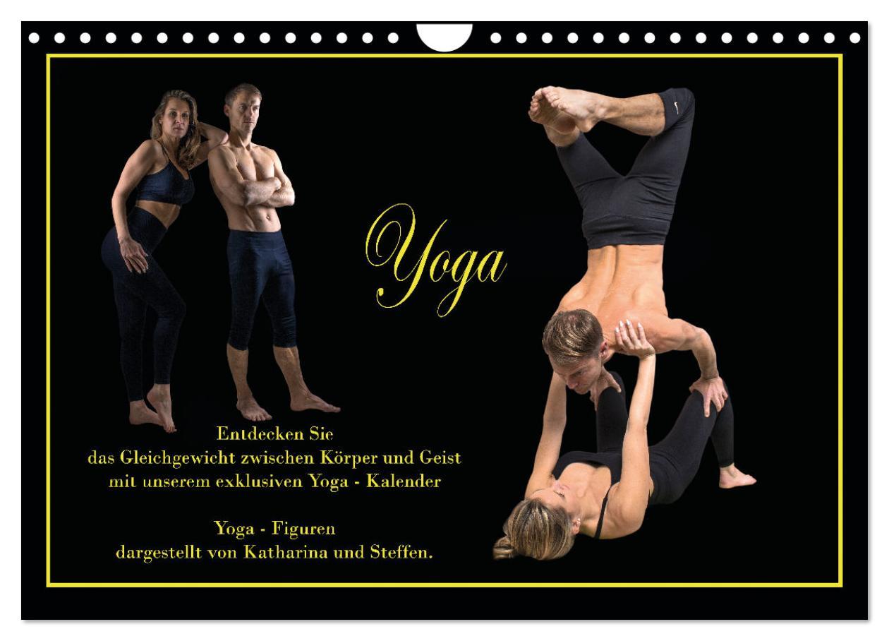 Yoga - Asana (Wandkalender 2025 DIN A4 quer), CALVENDO Monatskalender