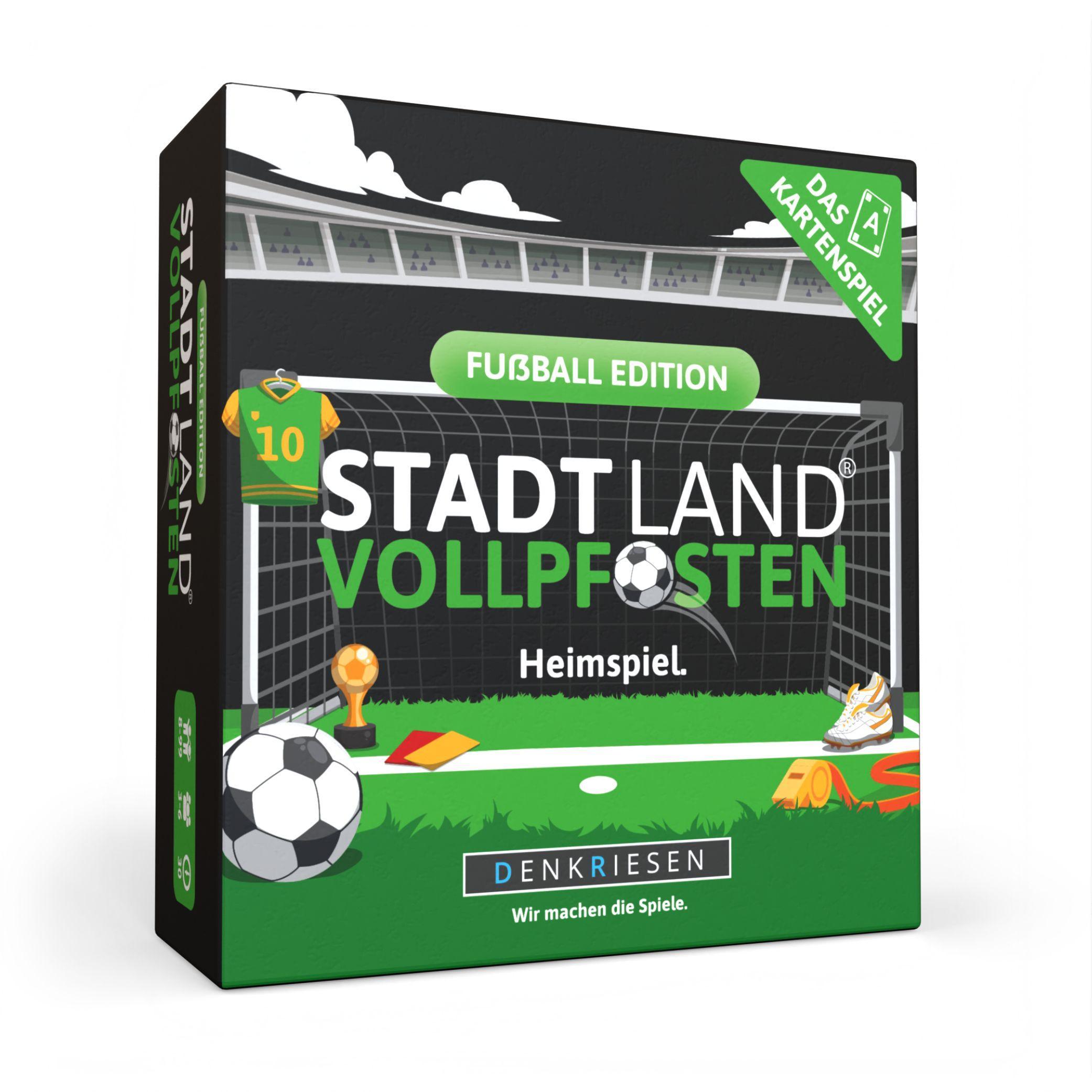 STADT LAND VOLLPFOSTEN® - Das Kartenspiel - FUßBALL EDITION - "Heimspiel."