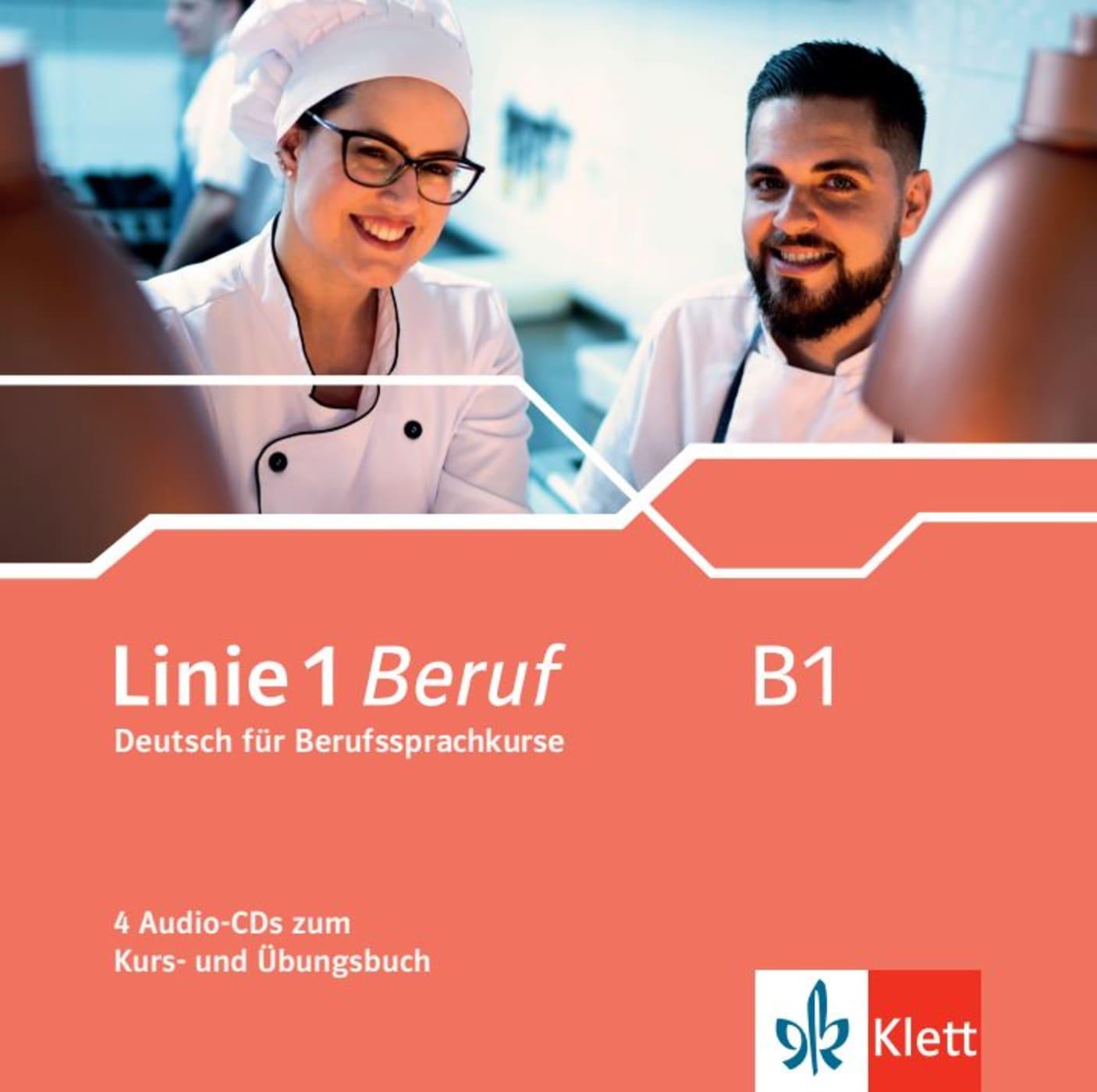 Linie 1 Beruf B1. 4 Audio-CDs zum Kurs- und Übungsbuch