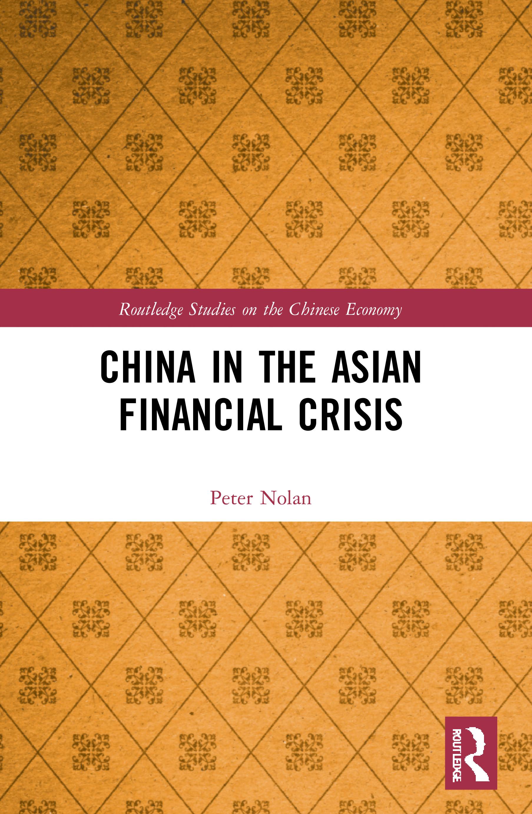 China in the Asian Financial Crisis