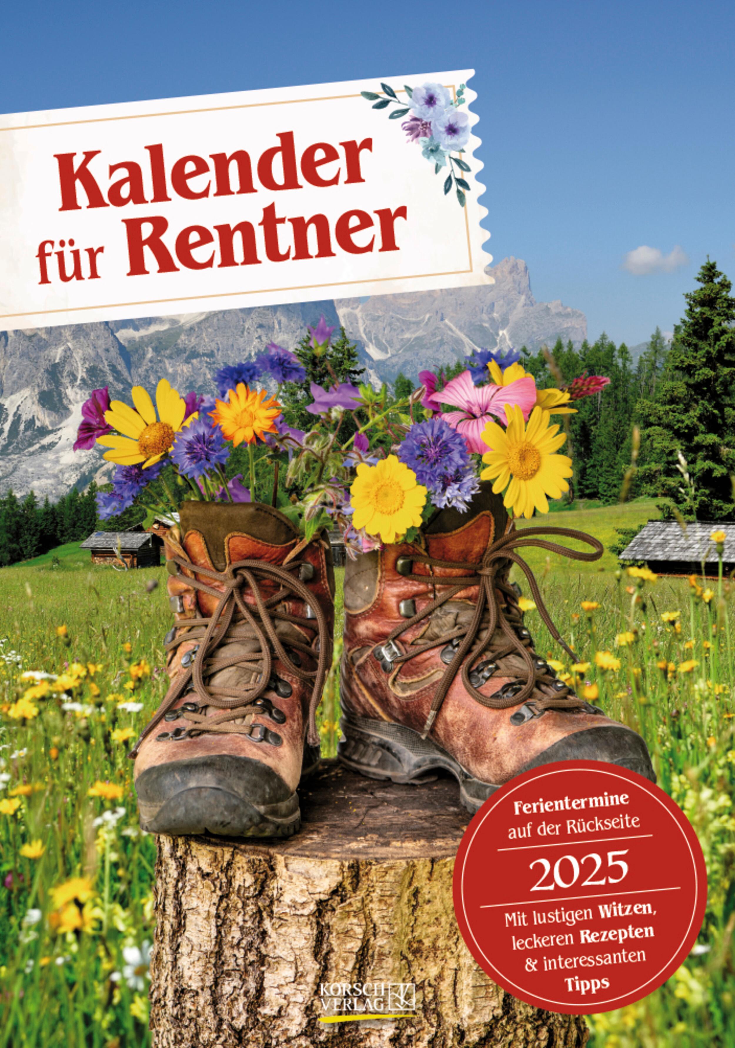 Kalender für Rentner 2025