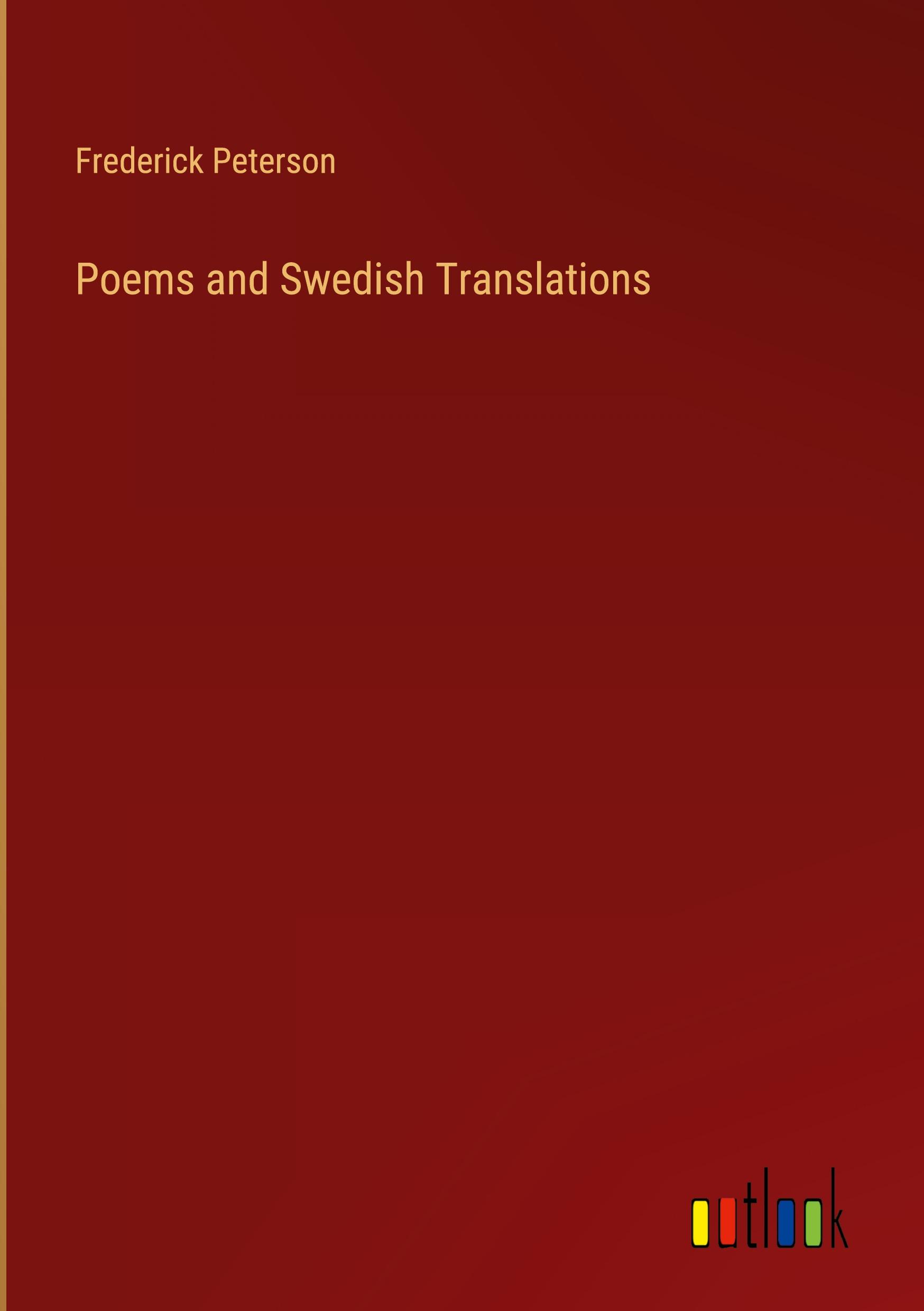 Poems and Swedish Translations