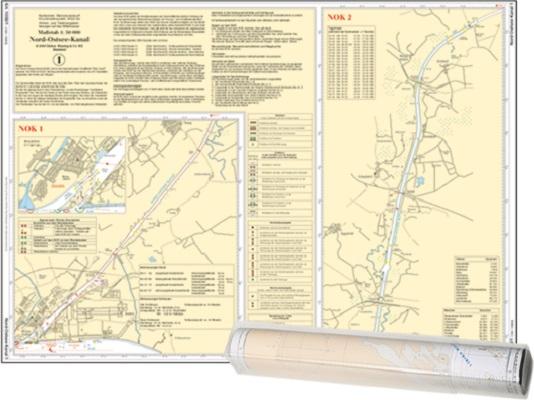 Einzelkarte Nord-Ostsee-Kanal (Ausgabe 2024)