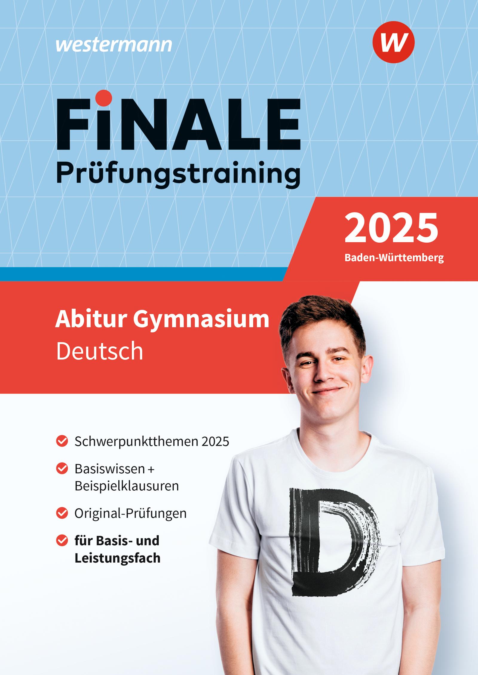 FiNALE Prüfungstraining Abitur Baden-Württemberg. Deutsch 2025