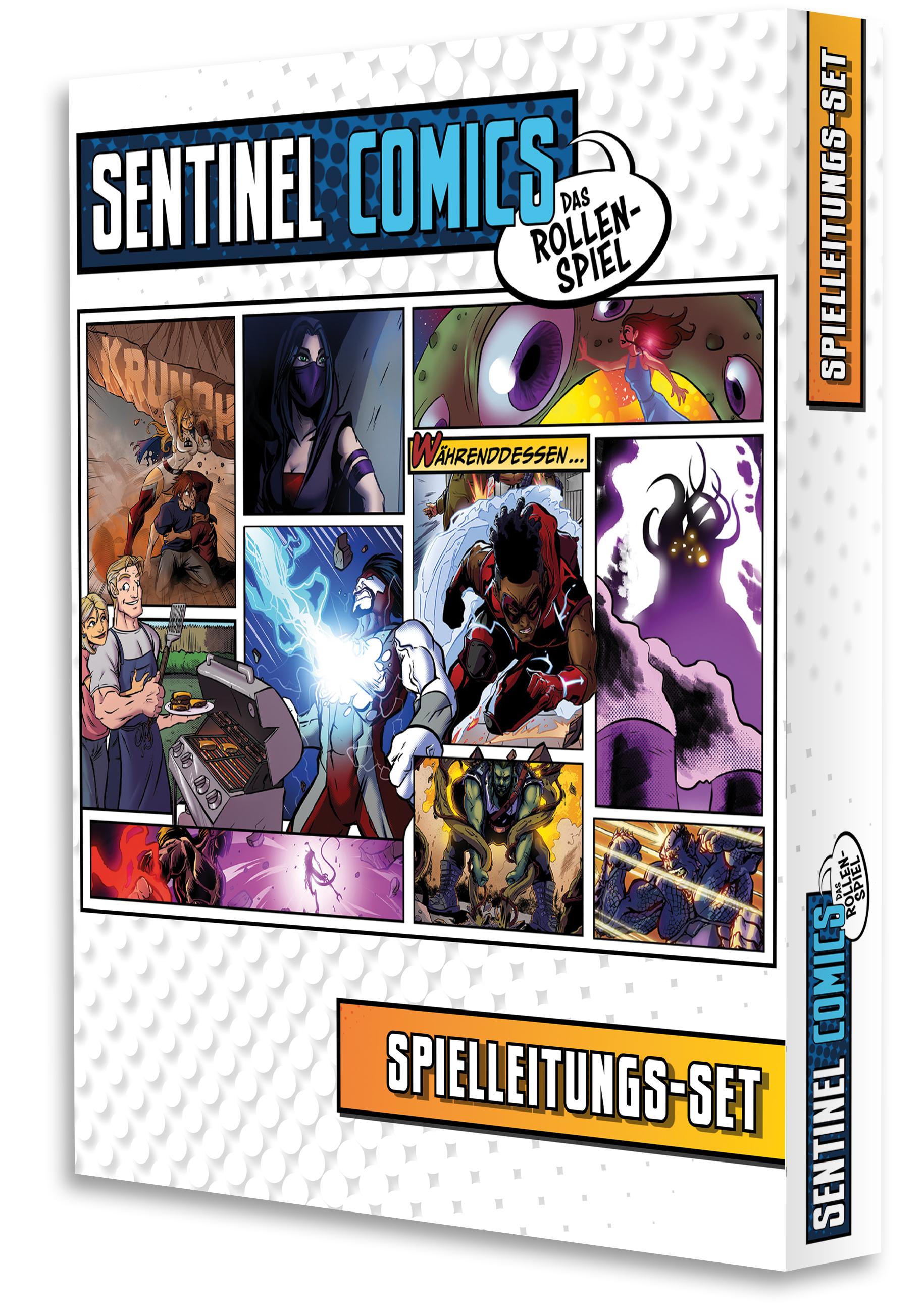 Sentinel Comics - Das Rollenspiel - Spielleitungsset