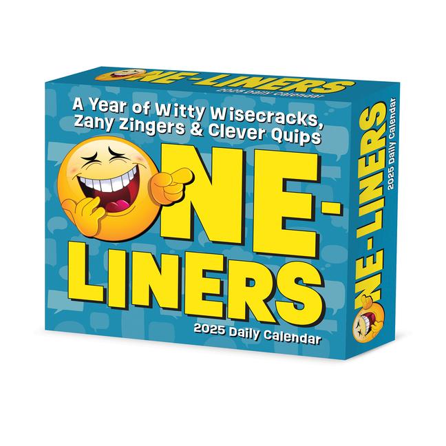 One-Liners 2025 6.2 X 5.4 Box Calendar