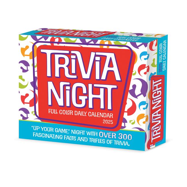 Trivia Night 2025 6.2 X 5.4 Box Calendar