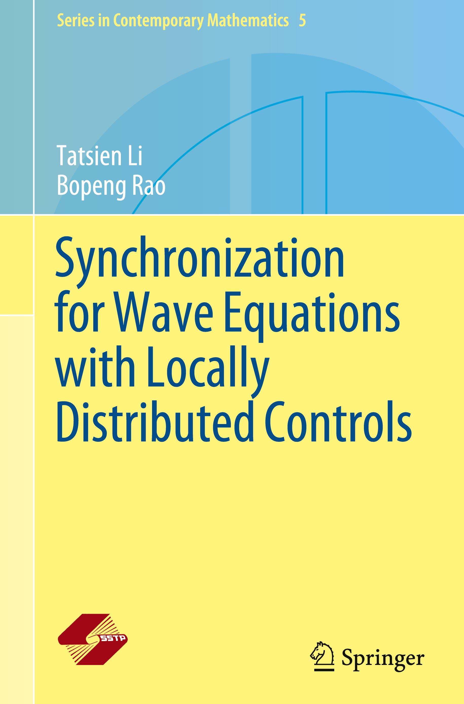 Synchronization for Wave Equations with Locally Distributed Controls