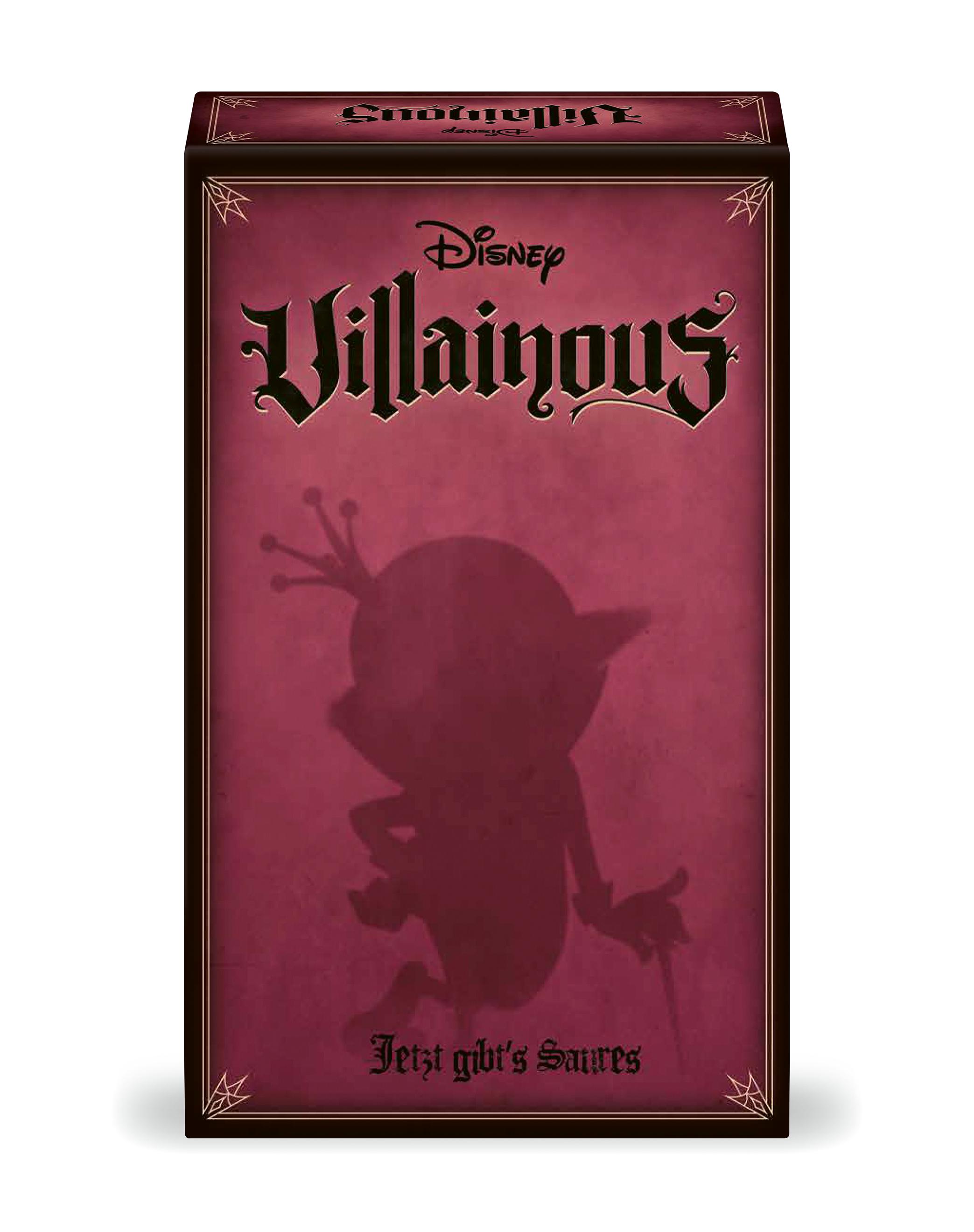 Ravensburger 22844 - Disney Villainous - Jetzt gibt´´ s Saures, deutsche Ausgabe der 6. Erweiterung von Villainous, für 2 oder mehr Spieler ab 10 Jahren