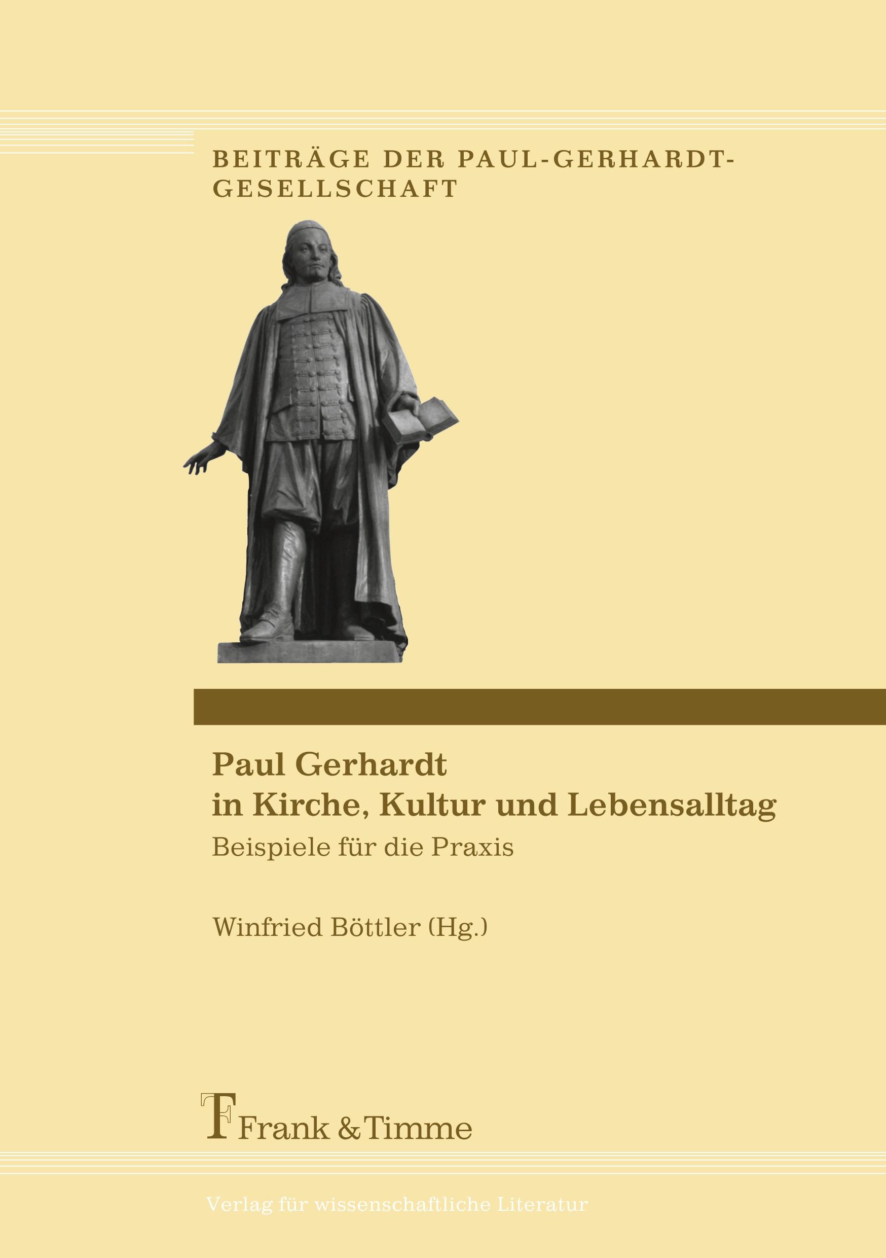 Paul Gerhardt in Kirche, Kultur und Lebensalltag