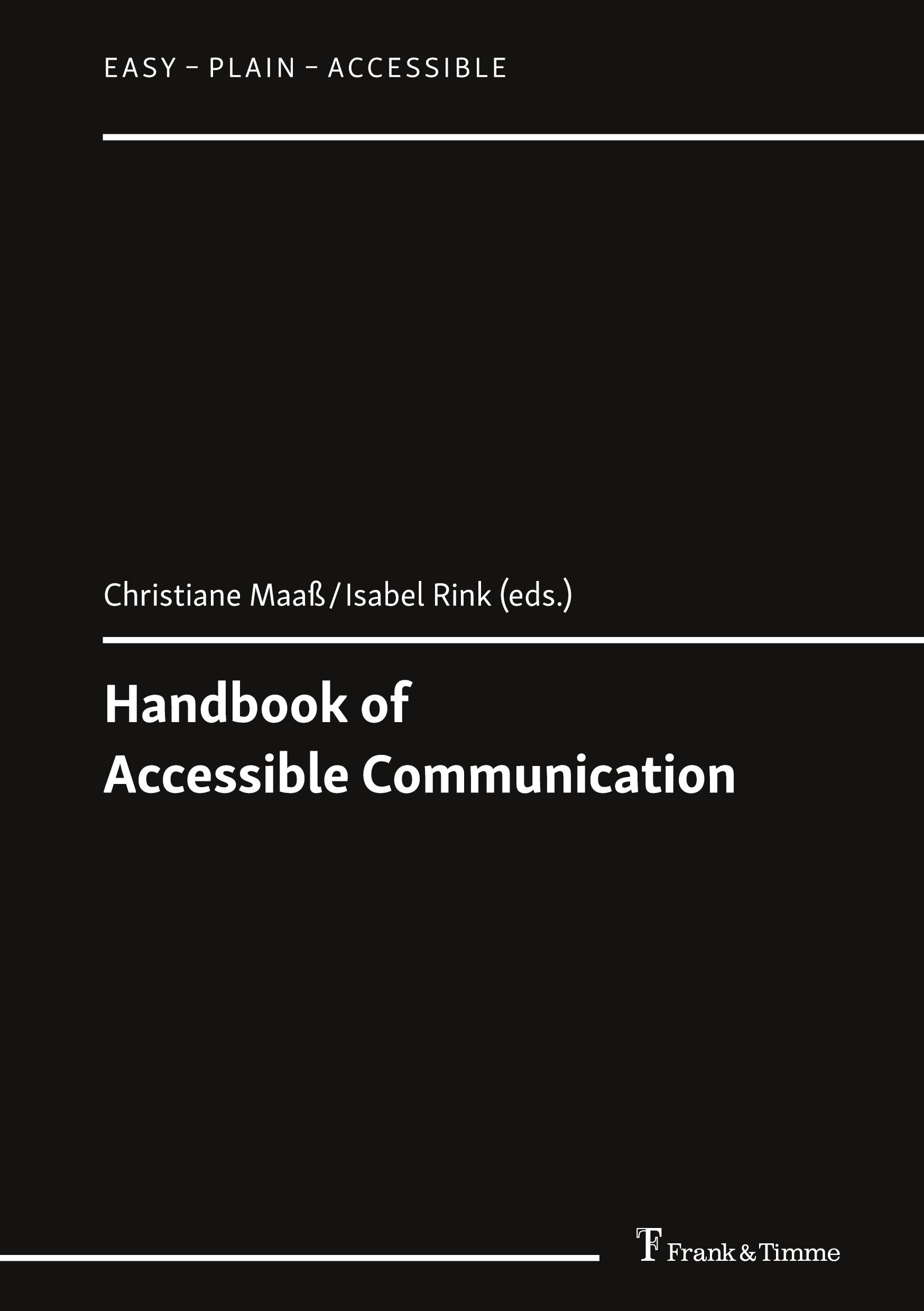 Handbook of Accessible Communication