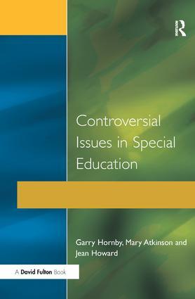 Controversial Issues in Special Education