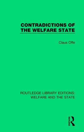 Contradictions of the Welfare State