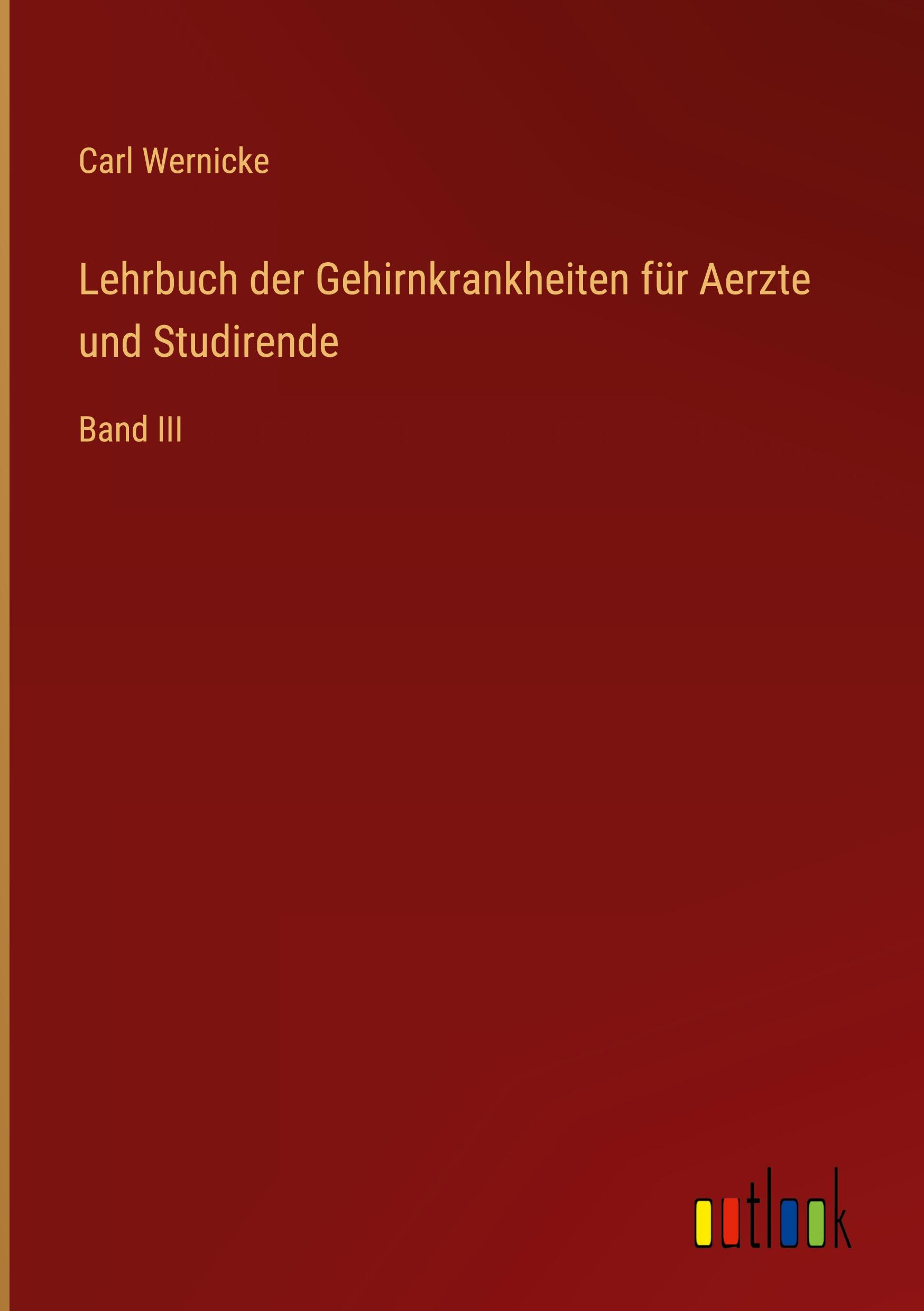 Lehrbuch der Gehirnkrankheiten für Aerzte und Studirende