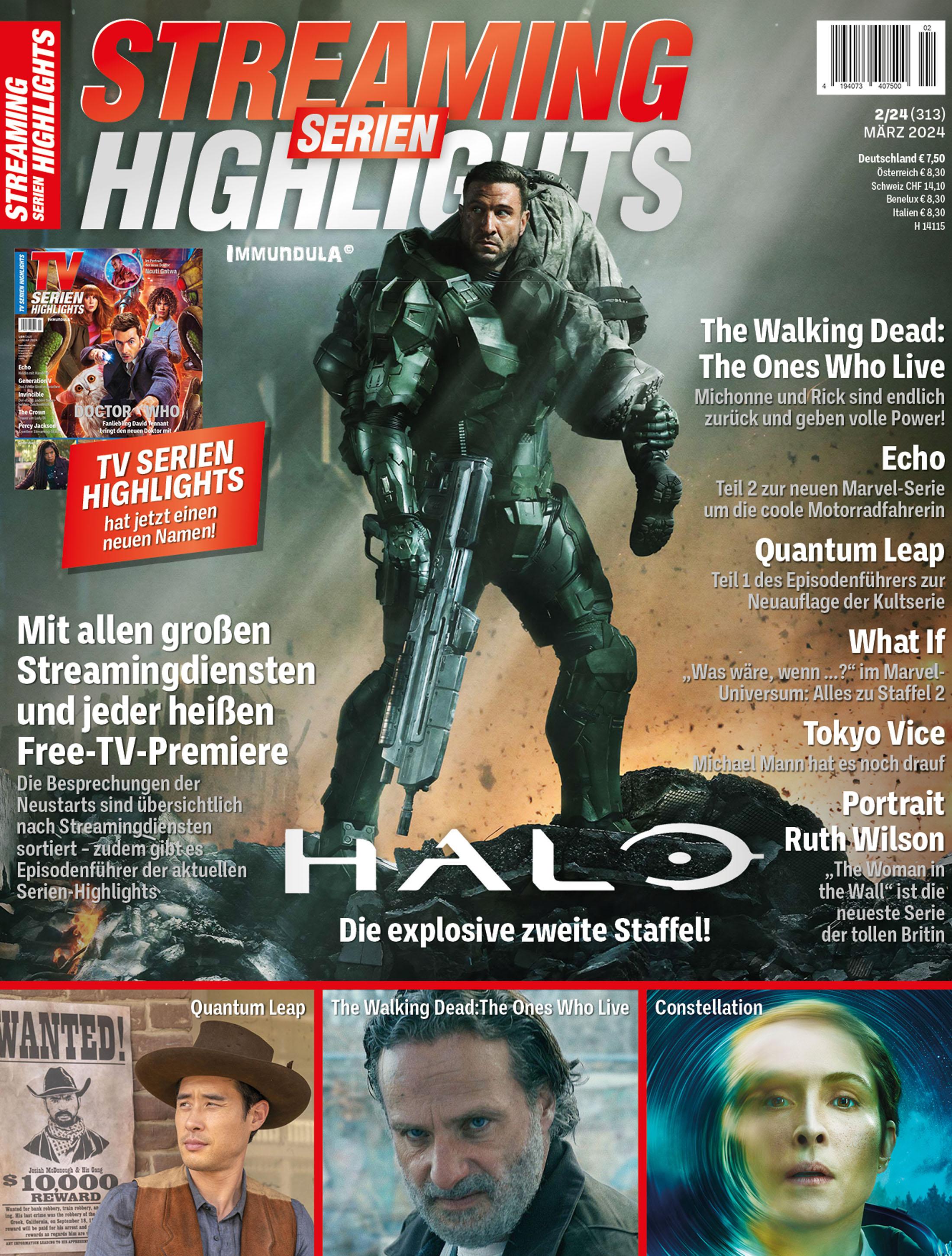 STREAMING SERIEN HIGHLIGHTS. Ausgabe März 2024 (#313)