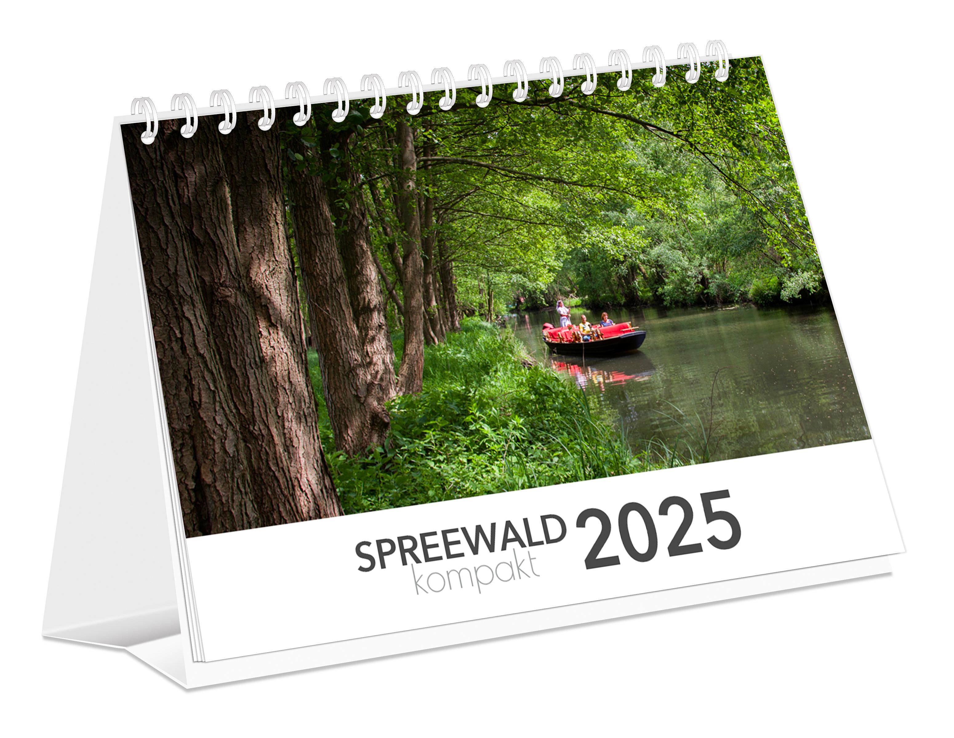 Kalender Spreewald kompakt - Peter Becker 2025