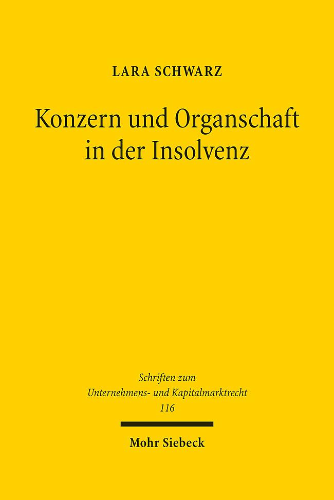 Konzern und Organschaft in der Insolvenz