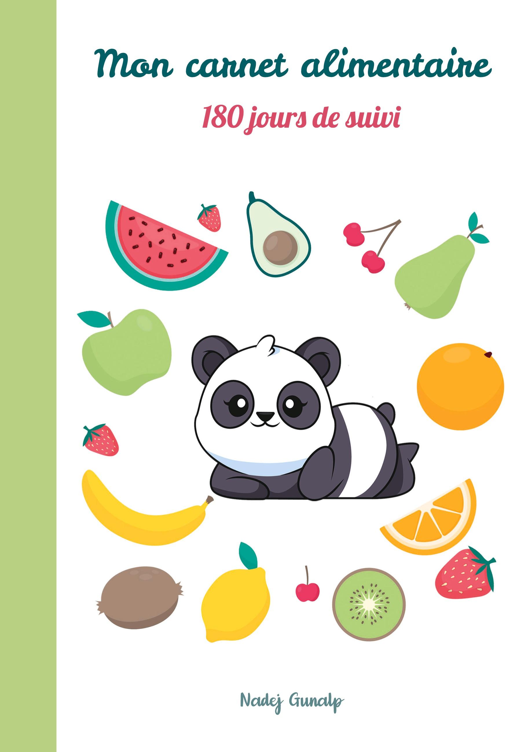 Mon carnet alimentaire, 180 jours de suivi