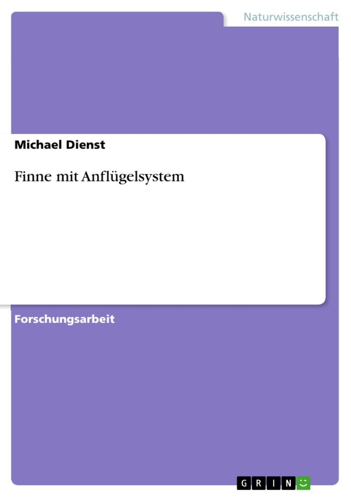 Finne mit Anflügelsystem