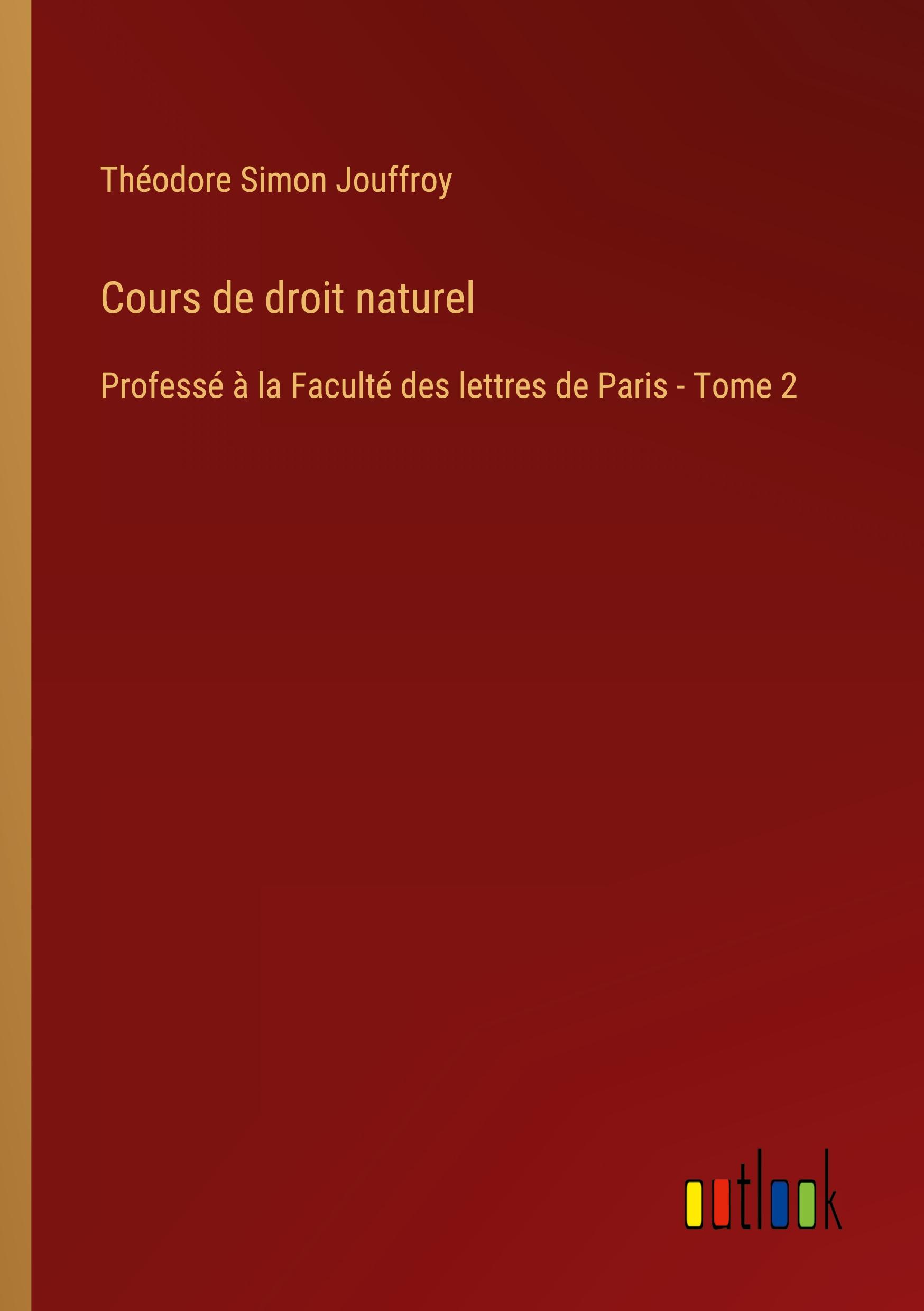 Cours de droit naturel