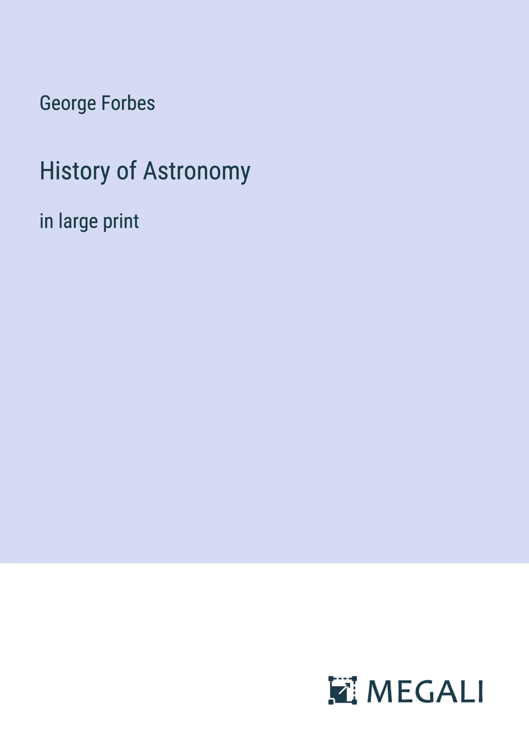 History of Astronomy