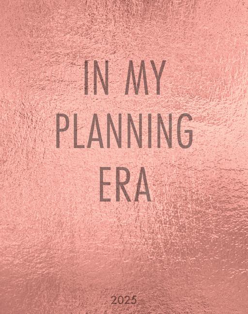 Planning Era 2025 7.5 X 9.5 Booklet Monthly Planner