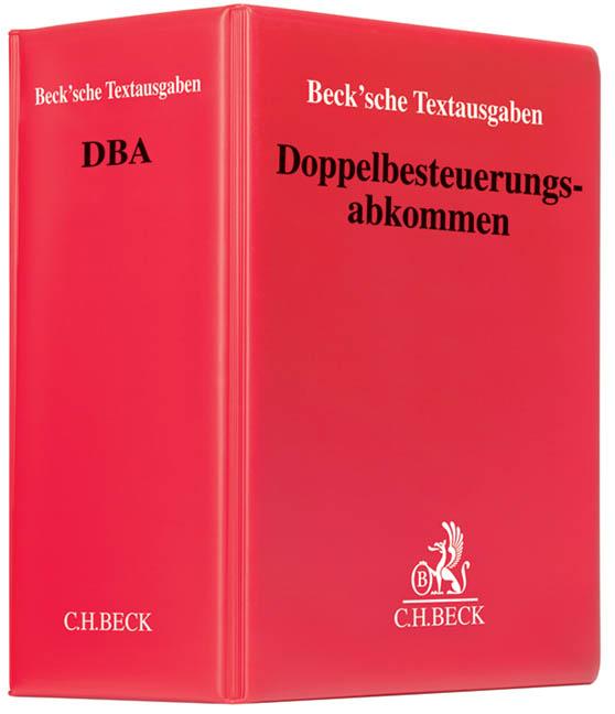 Doppelbesteuerungsabkommen (mit Fortsetzungsnotierung). Inkl. 34. Ergänzungslieferung