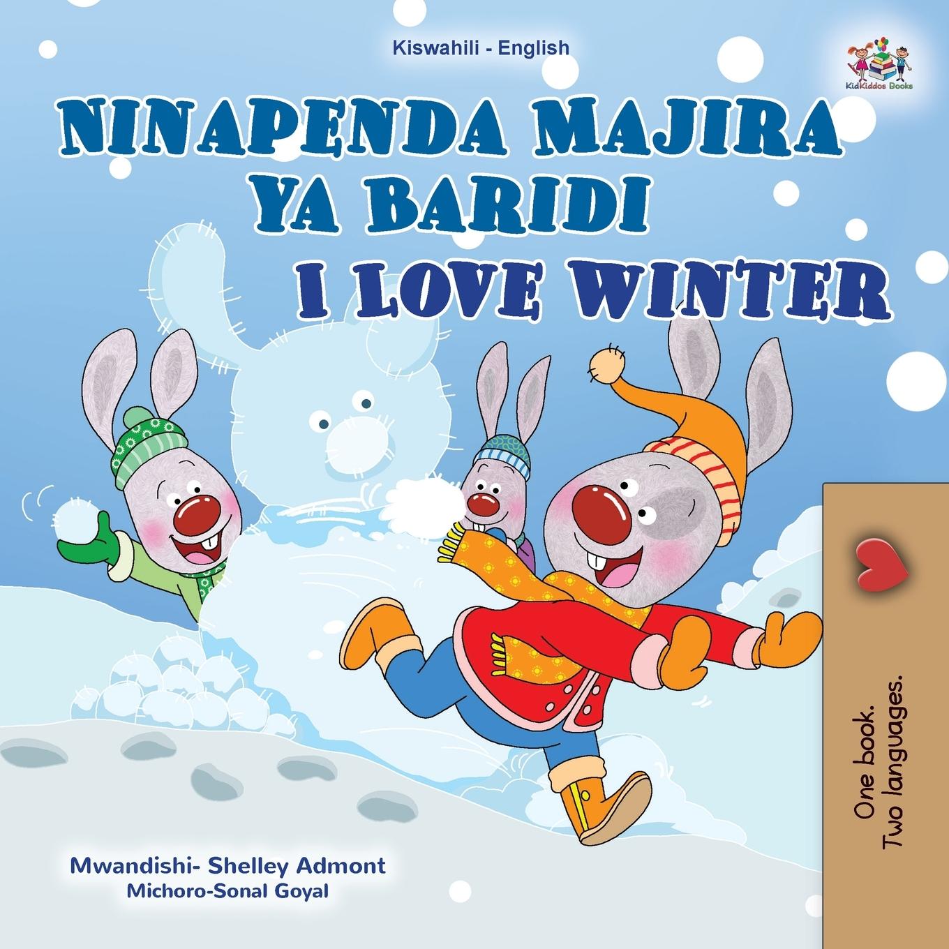 I Love Winter (Swahili English Bilingual Children's Book)