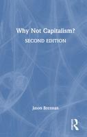 Why Not Capitalism?