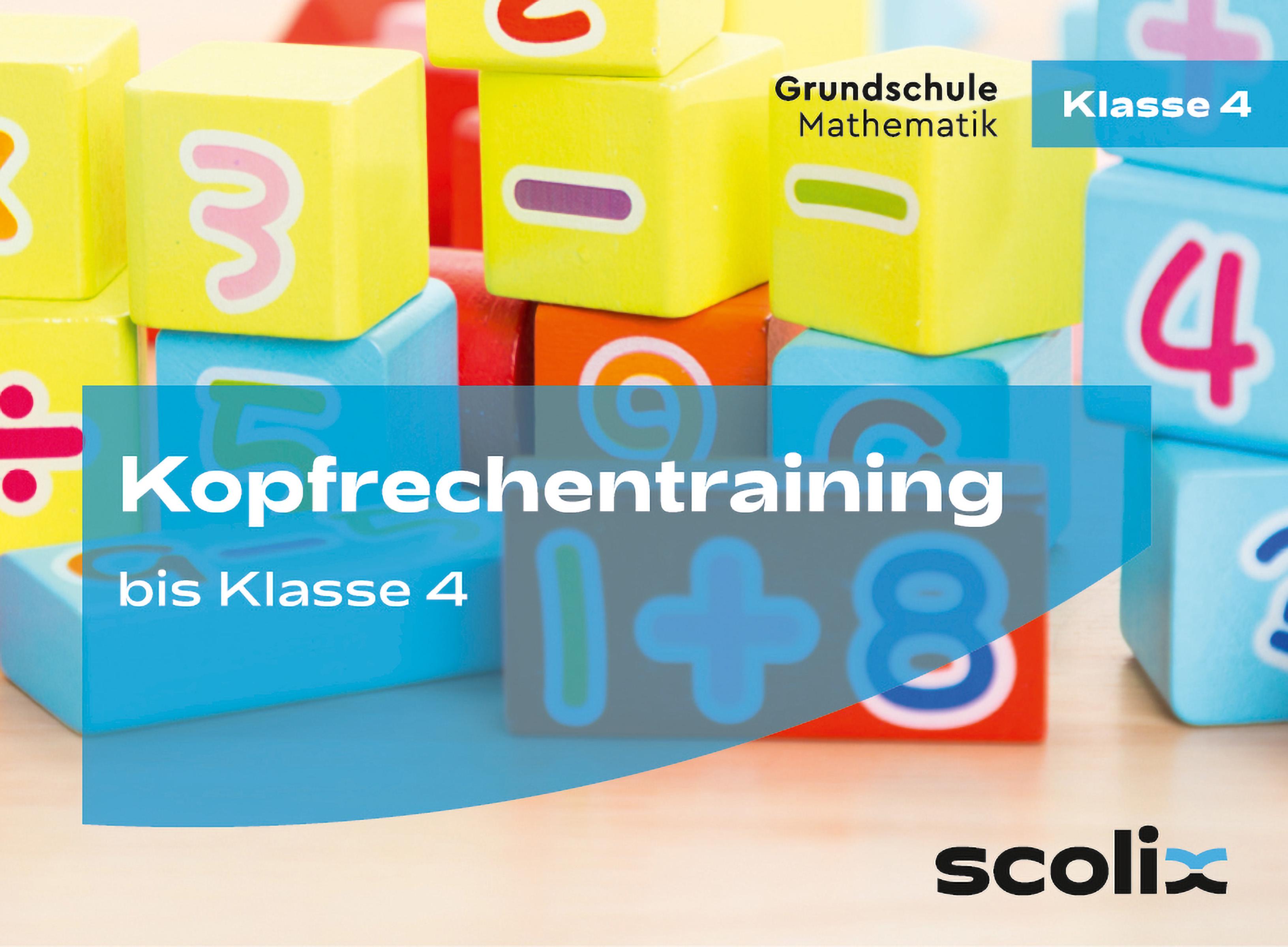 Kopfrechentraining für Klasse 4