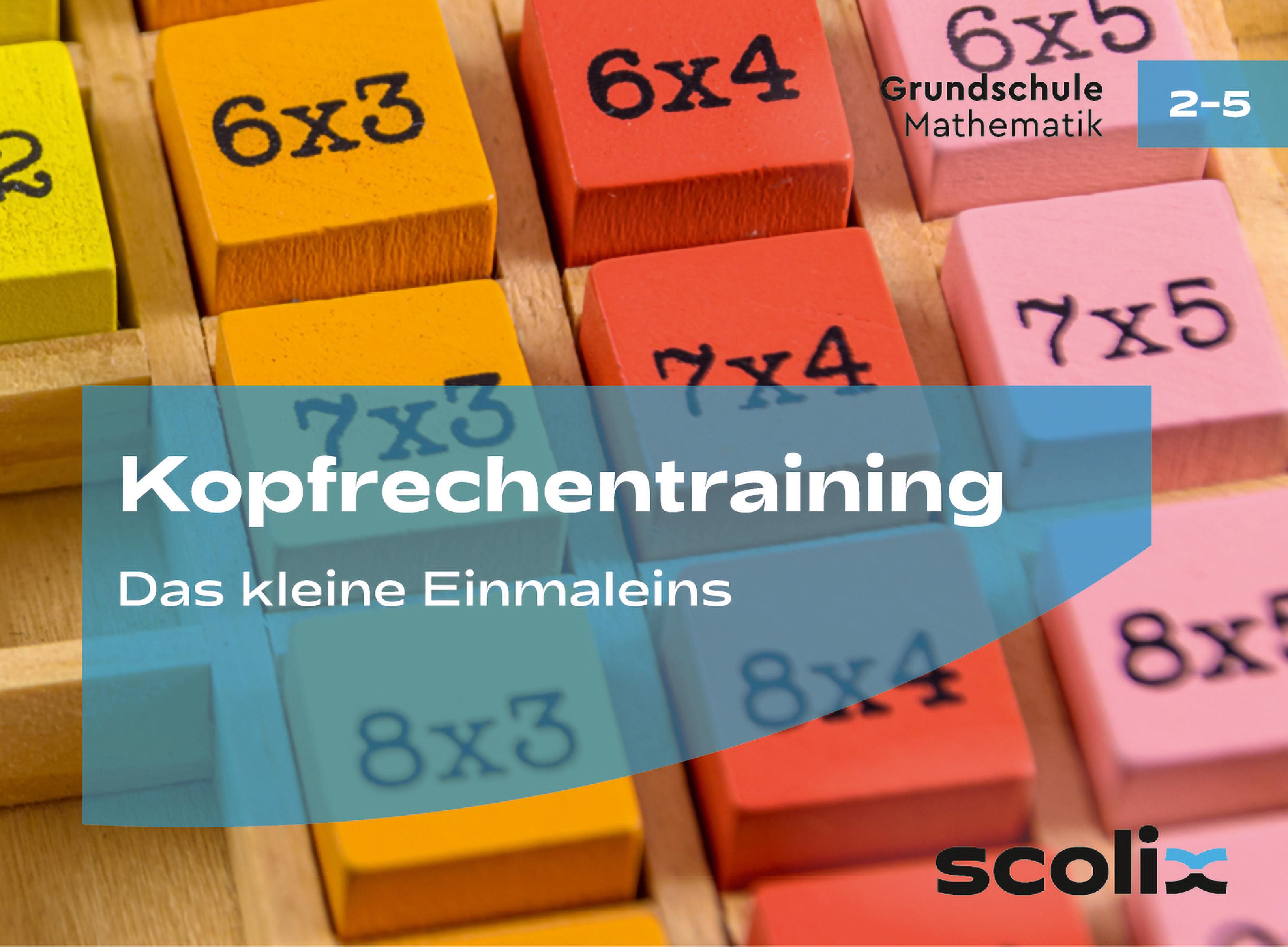 Kopfrechentraining: Das kleine Einmaleins