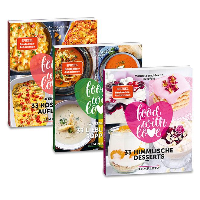 Die 99 besten Herzfeld Rezepte; Bundle; Food with Love; Herzfeld, Manuela / Herzfeld, Joëlle