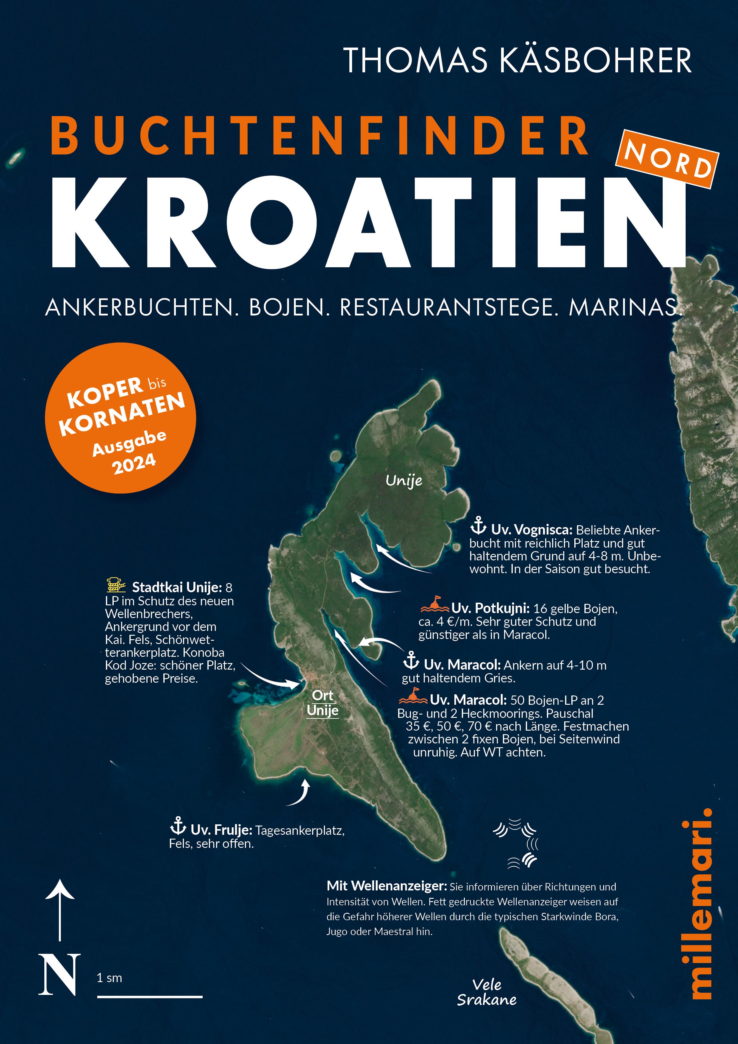 Buchtenfinder Kroatien Nord