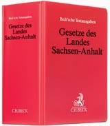 Gesetze des Landes Sachsen-Anhalt (ohne Fortsetzungsnotierung). Inkl. 82. Ergänzungslieferung