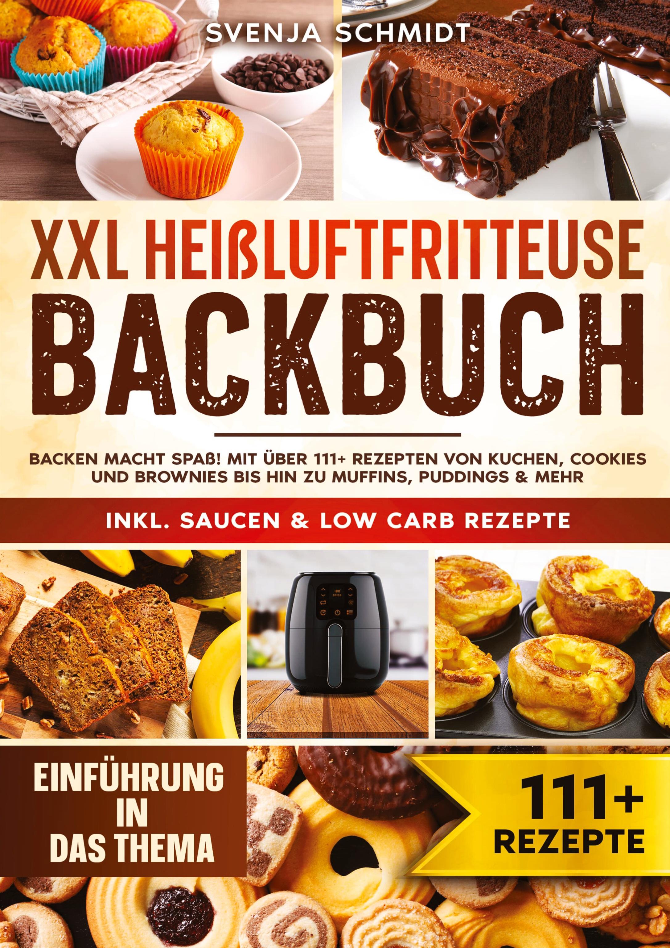 XXL Heißluftfritteuse Backbuch