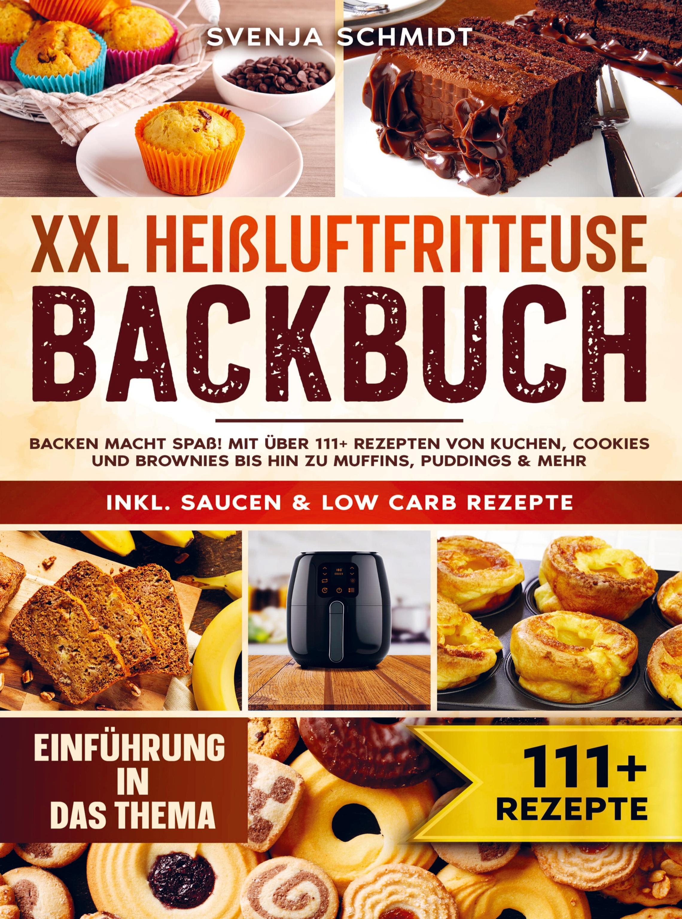 XXL Heißluftfritteuse Backbuch