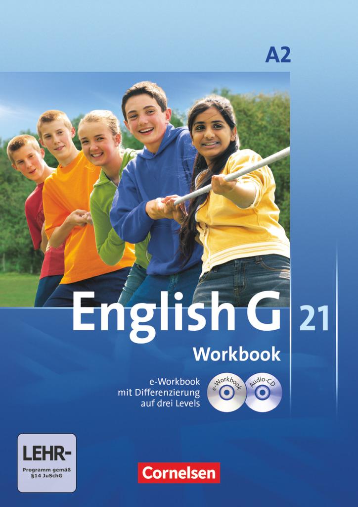 English G 21. Ausgabe A 2. Workbook mit CD-ROM (e-Workbook) und Audios Online