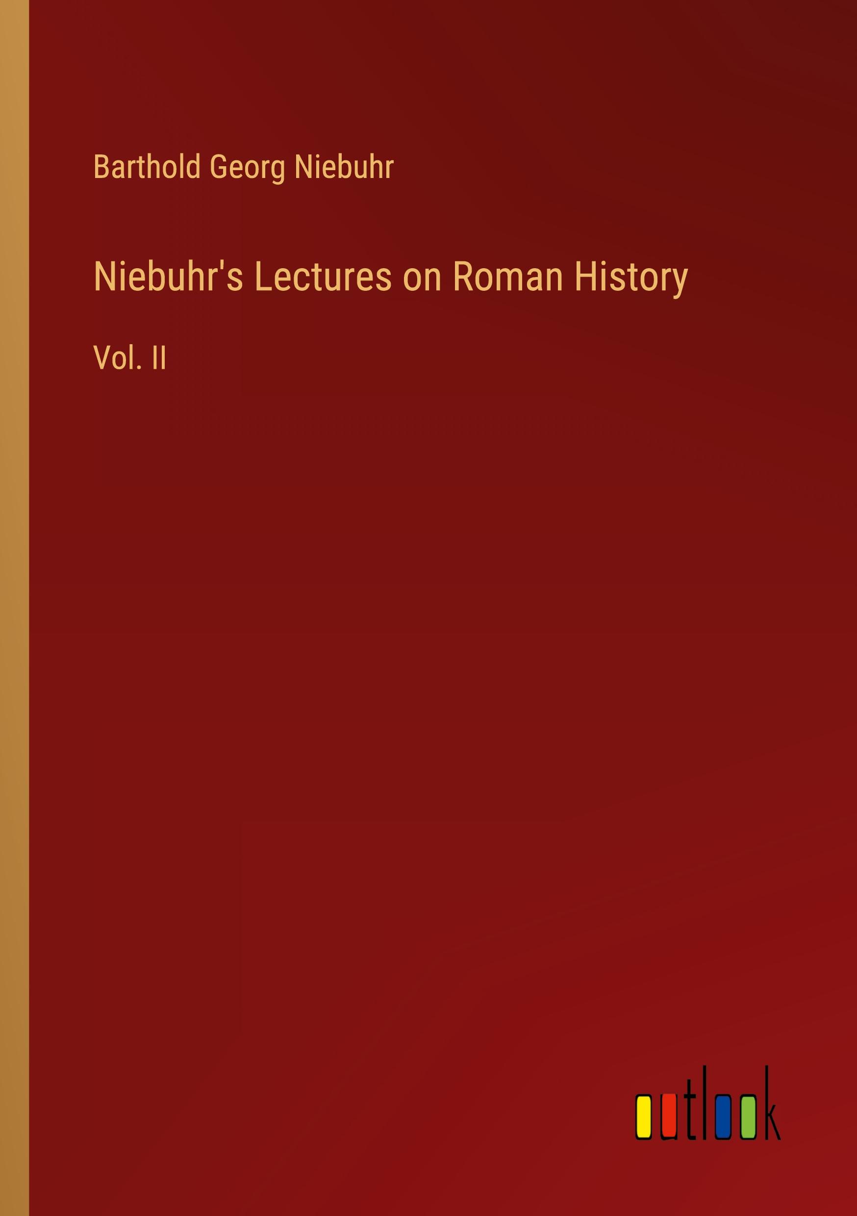 Niebuhr's Lectures on Roman History