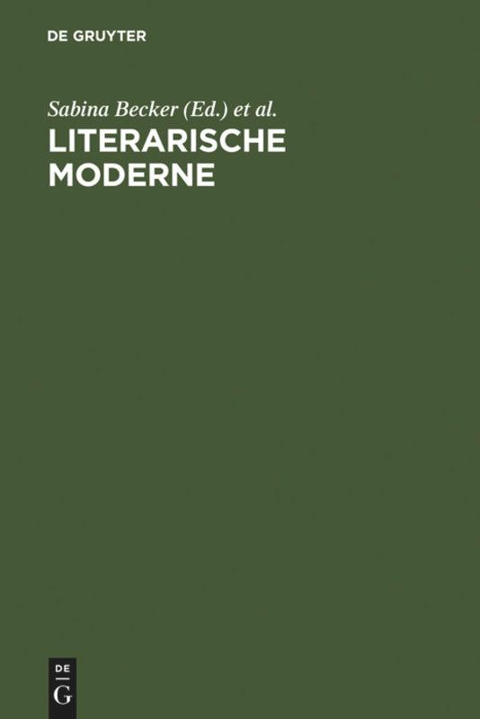 Literarische Moderne