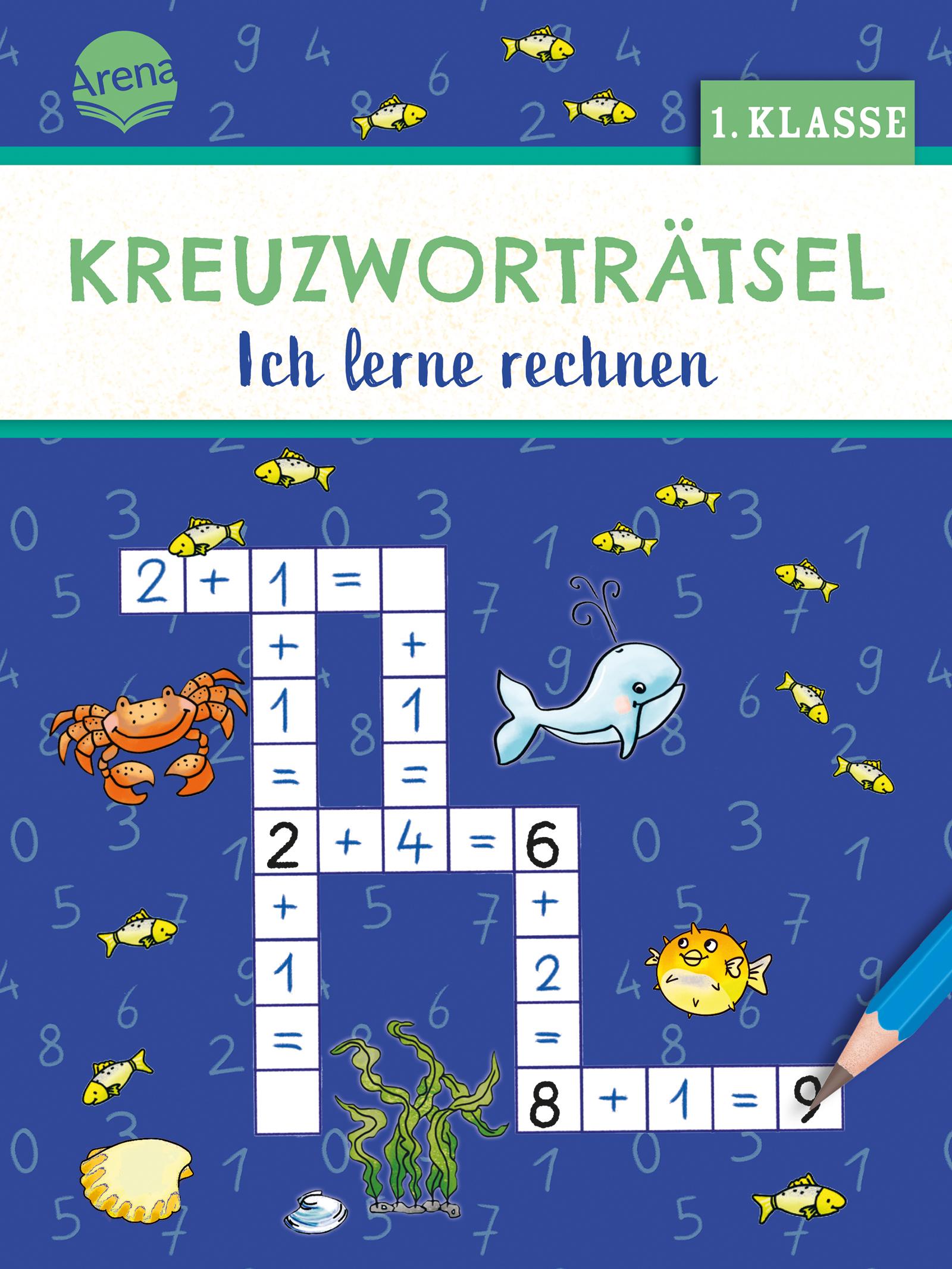 Kreuzworträtsel. Ich lerne rechnen (1. Klasse)