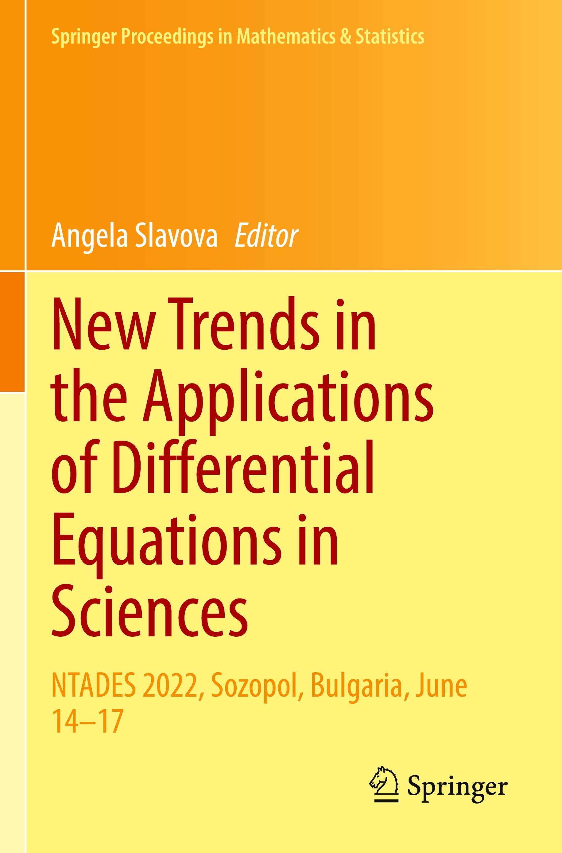 New Trends in the Applications of Differential Equations in Sciences