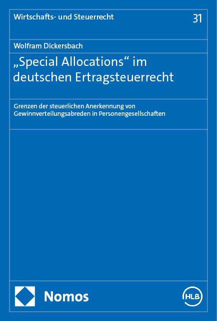 "Special Allocations" im deutschen Ertragsteuerrecht