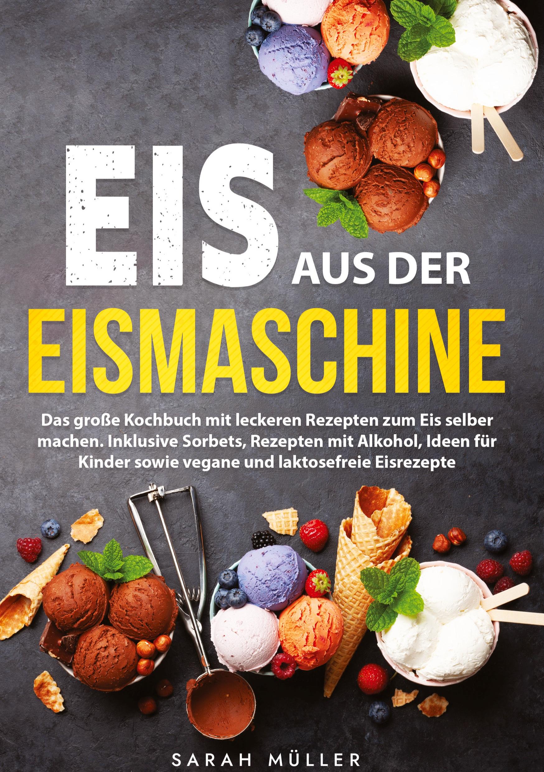 Eis aus der Eismaschine