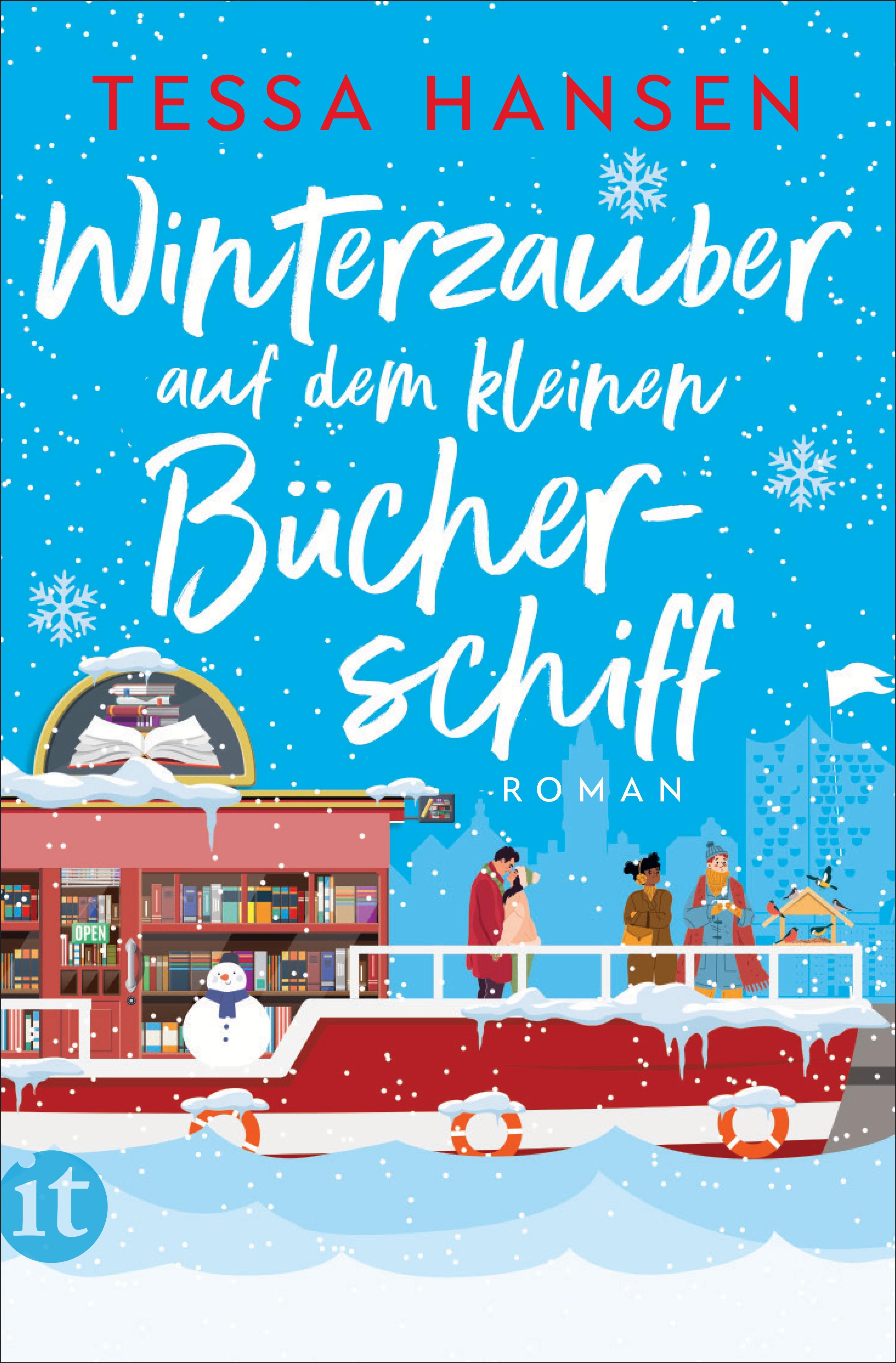 Winterzauber auf dem kleinen Bücherschiff