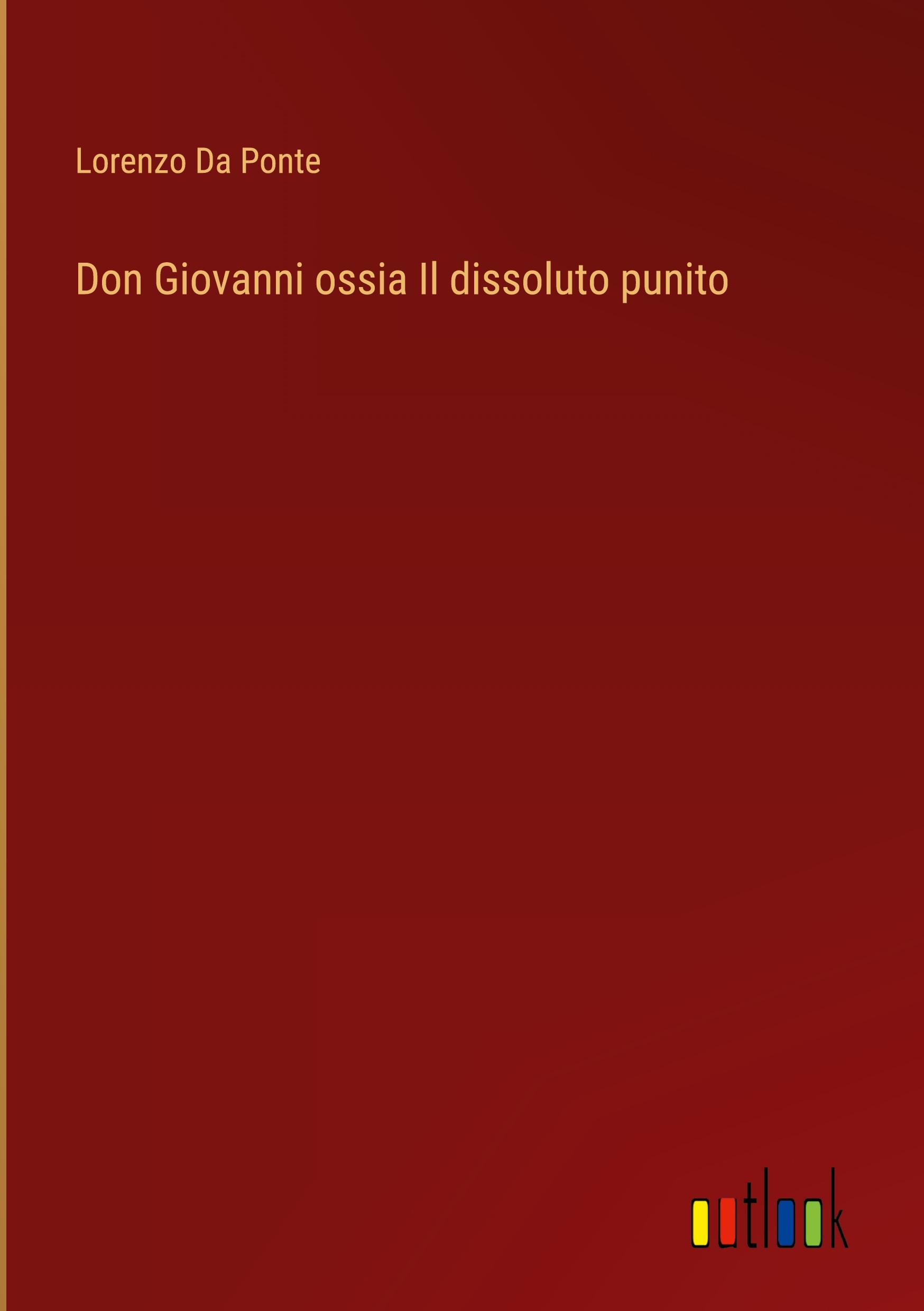 Don Giovanni ossia Il dissoluto punito