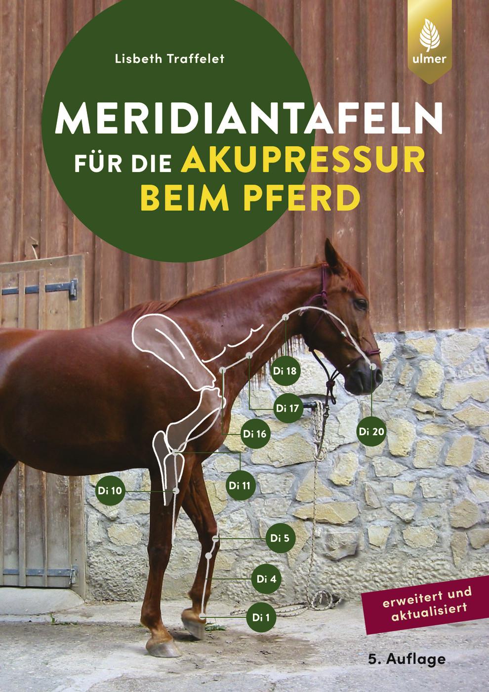 Meridiantafeln für die Akupressur beim Pferd